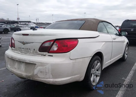2008 Chrysler Sebring Touring z USA, uszkodzony, nr VIN 1C3LC55R98N643491